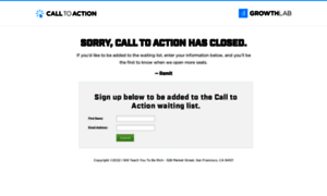 Go.thecalltoaction.com thumbnail