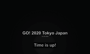 Go2020.tokyo thumbnail