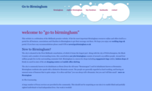 Go2birmingham.co.uk thumbnail