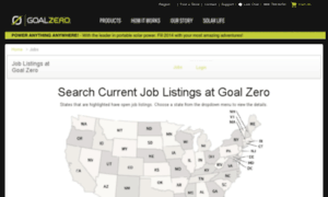 Goalzero.applicantpro.com thumbnail