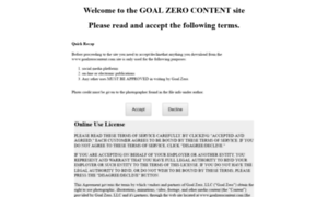 Goalzerocontent.com thumbnail