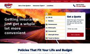 Goamigoinsurance.com thumbnail