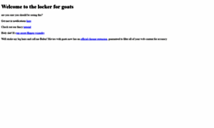 Goatlocker.net thumbnail