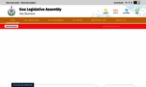 Goavidhansabha.gov.in thumbnail