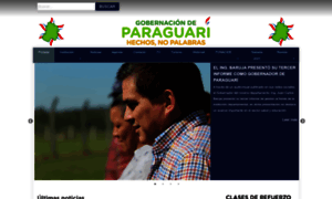 Gobernaciondeparaguari.gov.py thumbnail