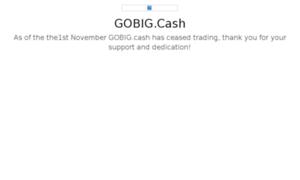 Gobig.cash thumbnail