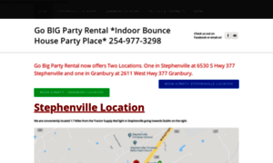 Gobigpartyrental.com thumbnail