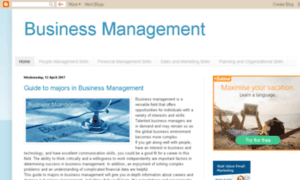 Gobusinessmanagement.com thumbnail