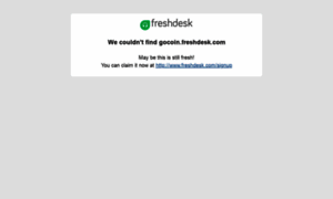 Gocoin.freshdesk.com thumbnail