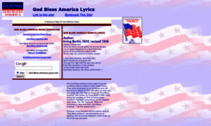 God-bless-america-lyrics.com thumbnail