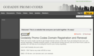 Godaddy-pro-mo-codes.wetpaint.com thumbnail