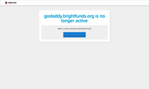 Godaddy.brightfunds.org thumbnail