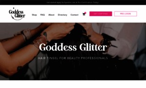 Goddessglitterhair.com thumbnail