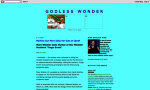 Godlesswonder.blogspot.com thumbnail