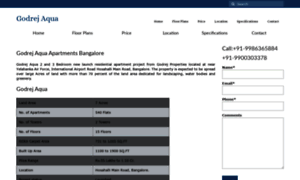 Godrejaquabangalore.co.in thumbnail