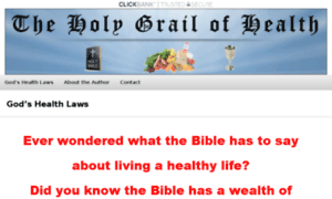 Gods-health-laws.com thumbnail