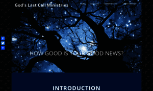 Godslastcallministries.org thumbnail