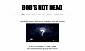 Godsnotdeadbook.org thumbnail