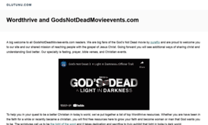 Godsnotdeadmovieevents.com thumbnail