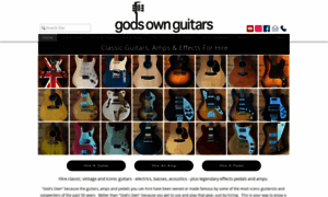 Godsownguitars.com thumbnail