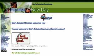 Godssolutionministries.org thumbnail