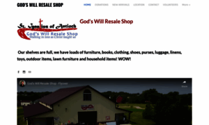 Godswillresaleshop.com thumbnail