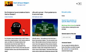 Godversusreligion.com thumbnail