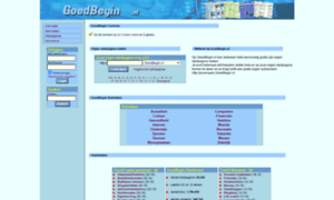 Goedbegin.nl thumbnail