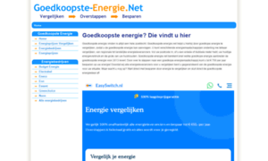 Goedkoopste-energie.net thumbnail