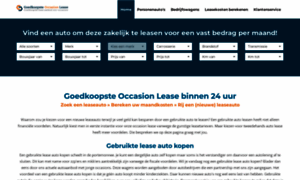 Goedkoopsteoccasionlease.nl thumbnail