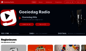 Goeiedagradio.be thumbnail