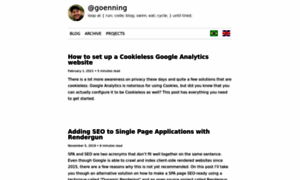 Goenning.net thumbnail