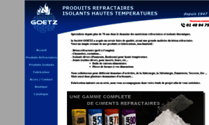 Goetz-refractaire.com thumbnail