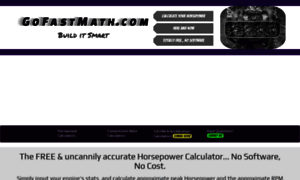 Gofastmath.com thumbnail