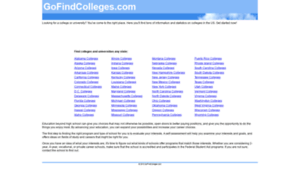 Gofindcolleges.com thumbnail