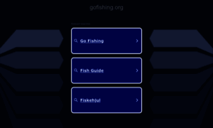 Gofishing.org thumbnail