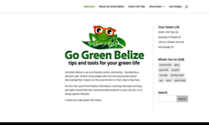 Gogreenbelize.com thumbnail