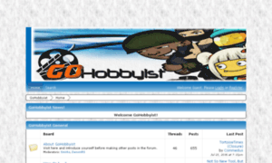 Gohobbyist.boards.net thumbnail