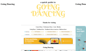 Goingdancing.com.au thumbnail