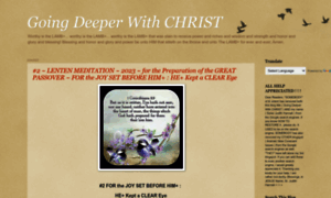 Goingdeeperwithchrist.blogspot.com thumbnail