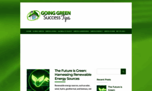 Goinggreensuccesstips.com thumbnail