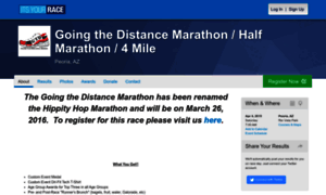 Goingthedistancemarathon.itsyourrace.com thumbnail