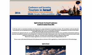 Goisrael-conference-and-incentive.com thumbnail