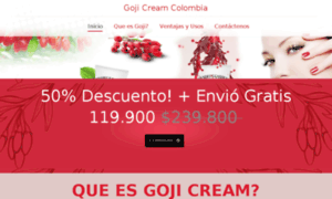 Gojicreamcolombia.com thumbnail