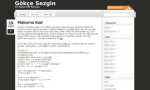 Gokcesezgin.com.tr thumbnail