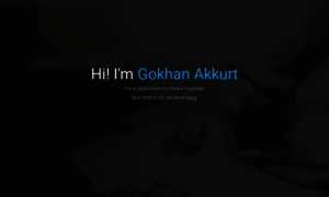 Gokhanakkurt.com thumbnail