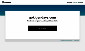 Gokigendays.com thumbnail