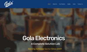 Golaelectronics.com thumbnail