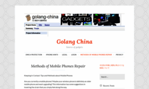 Golang-china.org thumbnail