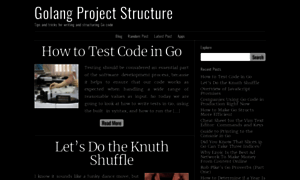 Golangprojectstructure.com thumbnail